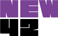 New 42 purple logo